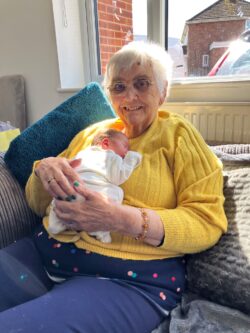 Richard House resident become Great Grandmother